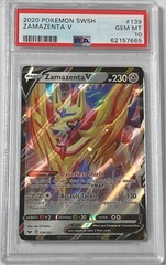 Zamazenta V - 139/202 - Ultra Rare - PSA 10